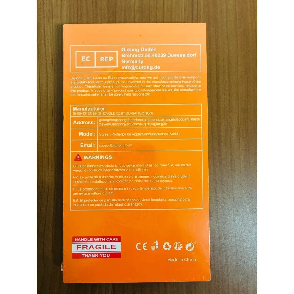 iPhone 16 Tempered Glass Screen Protector 3 Pack 6.1 inch